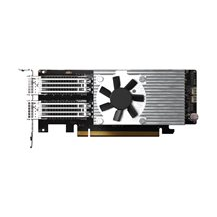 QNAP QXG-100G2SF-E810 - Nätverksadapter - PCIe 4.0 x16 låg