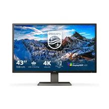 Philips 439P1 - LED-skärm - 43" - 3840 x 2160 4K @ 60 Hz -