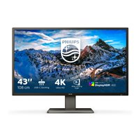 Philips 439P1 - LED-skärm - 43" - 3840 x 2160 4K @ 60 Hz -