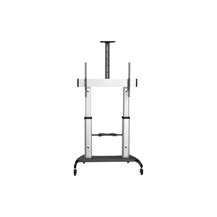 StarTech.com Mobilt TV-stativ - Kraftig TV-vagn för