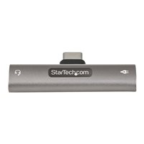 StarTech.com USB-C-ljud- och laddningsadapter - USB-C