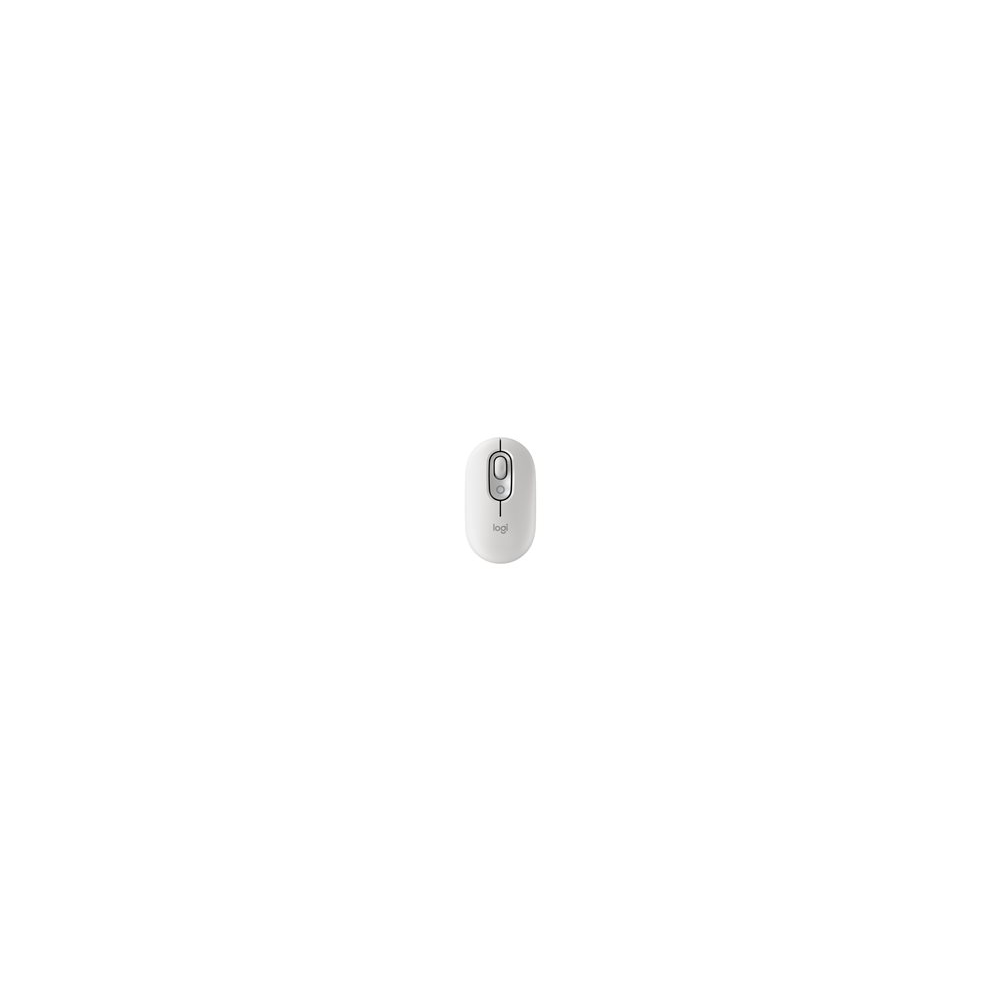 Logitech POP - Mus - anpassningsbar emoji - optisk - 4