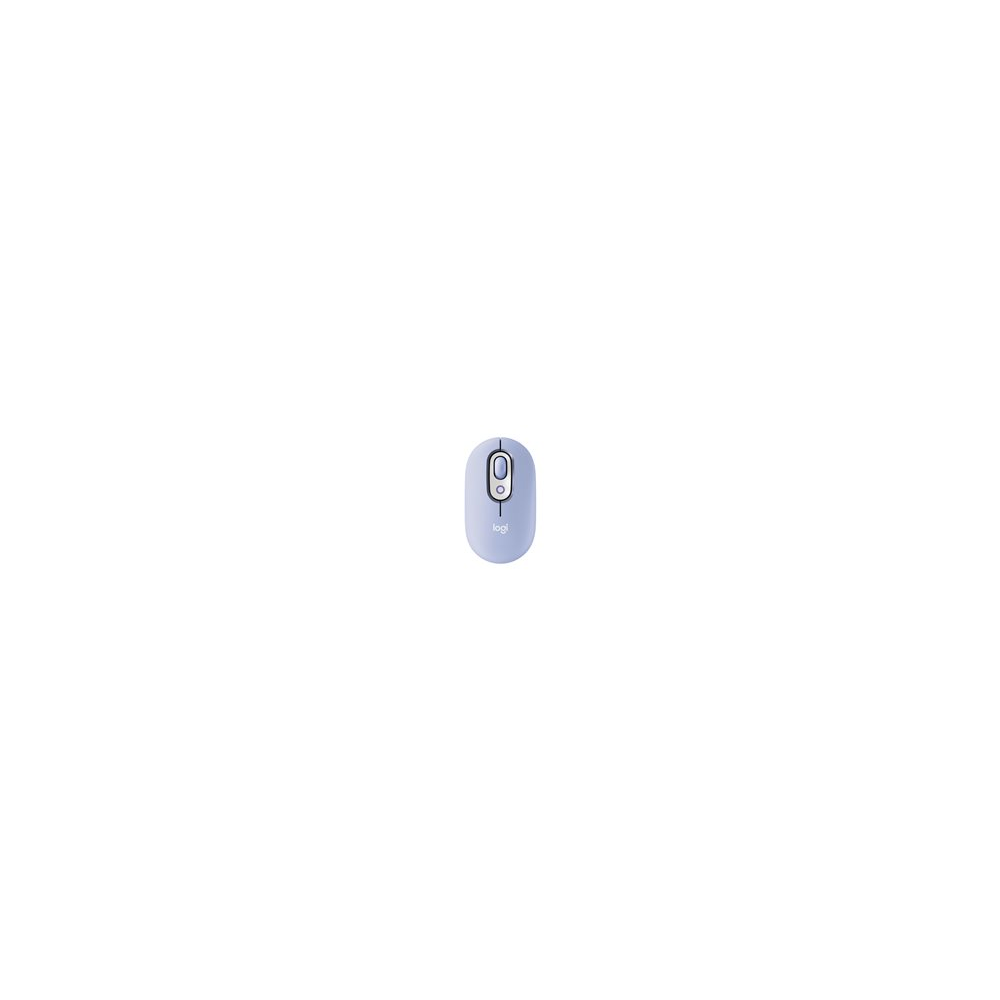 Logitech POP - Mus - anpassningsbar emoji - optisk - 4