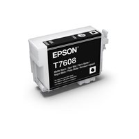 Epson T7608 - 25.9 ml - mattsvart - original - blister -