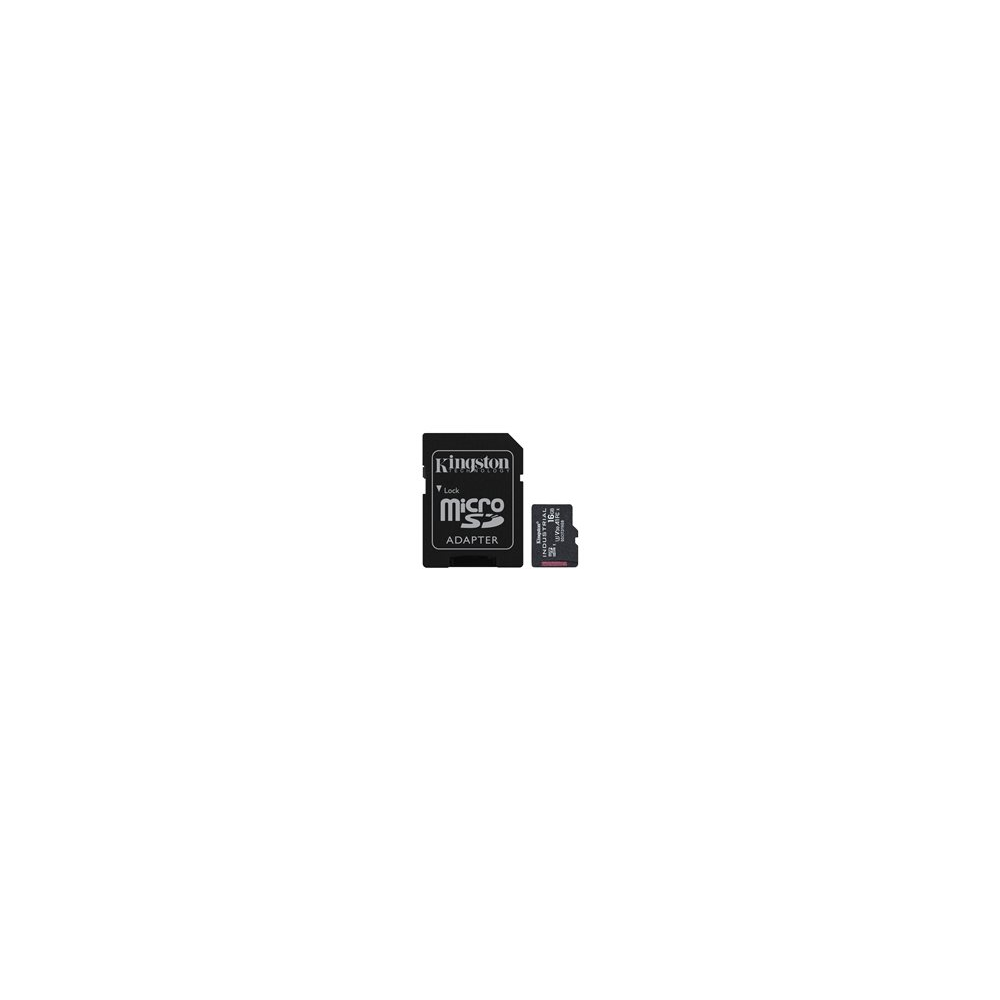 Kingston Industrial - Flash-minneskort (adapter, microSDHC