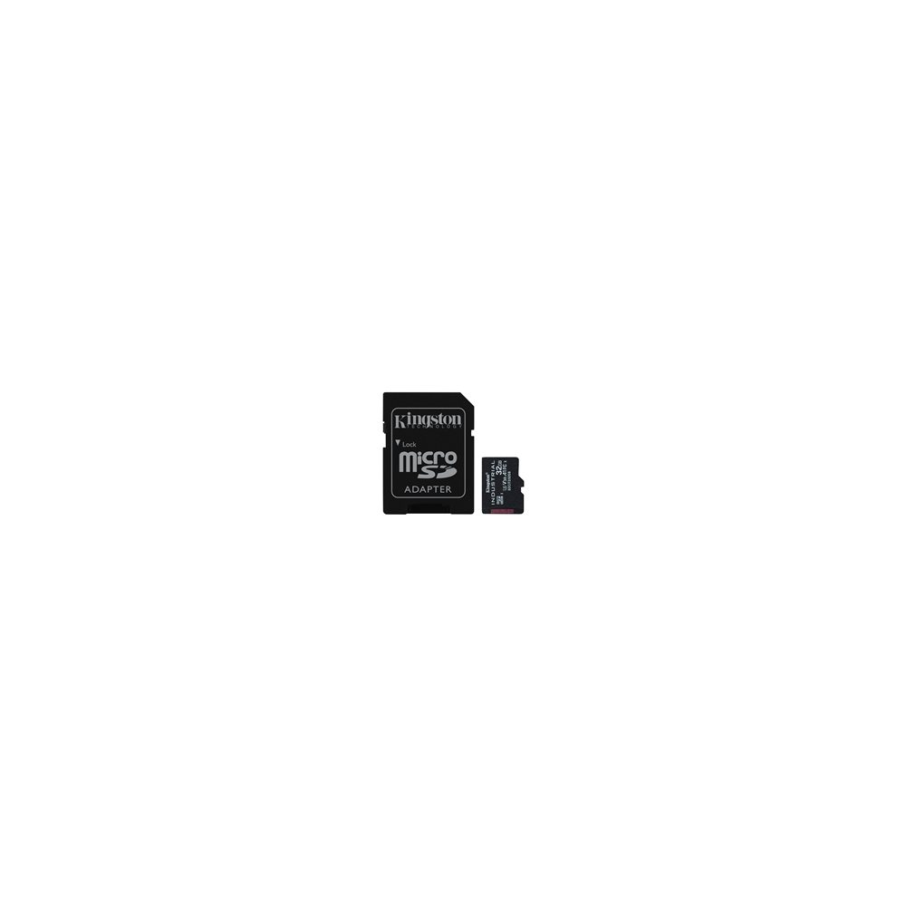 Kingston Industrial - Flash-minneskort (adapter, microSDHC