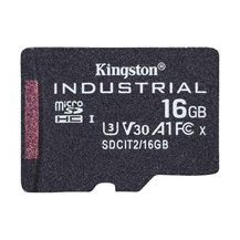 Kingston Industrial - Flash-minneskort - 16 GB - A1 / Video