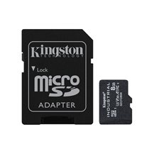 Kingston Industrial - Flash-minneskort (adapter, microSDHC