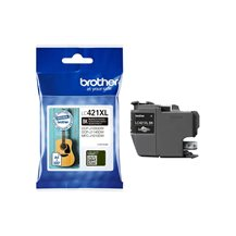 Brother LC421XLBK - Lång livslängd - svart - original -