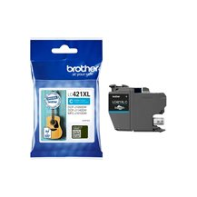 Brother LC421XLC - Lång livslängd - cyan - original -