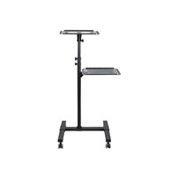 StarTech.com Mobilt stativ/vagn för projektor och bärbar