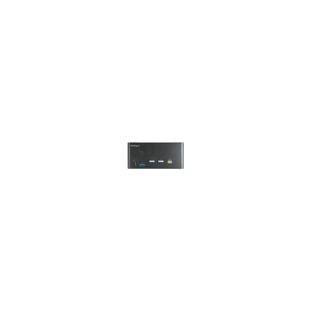 StarTech.com 2-ports DisplayPort KVM-switch för tre skärmar