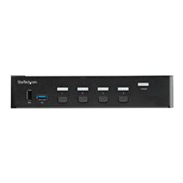 StarTech.com 4-ports HDMI KVM-switch - En skärm 4K 60 Hz