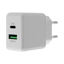 Insmat - Strömadapter - 25 Watt - 3 A - PD 3.0, QC 3.0 - 2