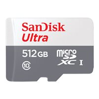 SanDisk Ultra - Flash-minneskort - 512 GB - Class 10 -