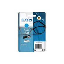 Epson 408 - 14.7 ml - hög kapacitet - cyan - original -