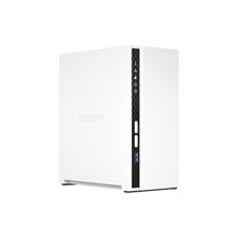 QNAP TS-233 - NAS-server - 2 fack - SATA 6Gb/s - RAID 0, 1,