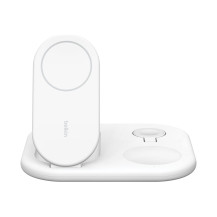 Belkin BoostCharge 3-in-1 - Trådlöst laddställ - magnetisk,