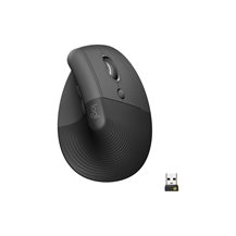 Logitech Lift Vertical Ergonomic Mouse - Vertikal mus -