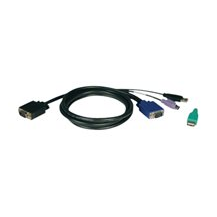 Eaton Tripp Lite Series 10ft USB / PS2 Cable Kit for KVM