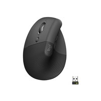 Logitech Lift for Business - Vertikal mus - ergonomisk -