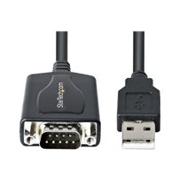 StarTech.com 3ft (1m) USB to Serial Cable with COM Port