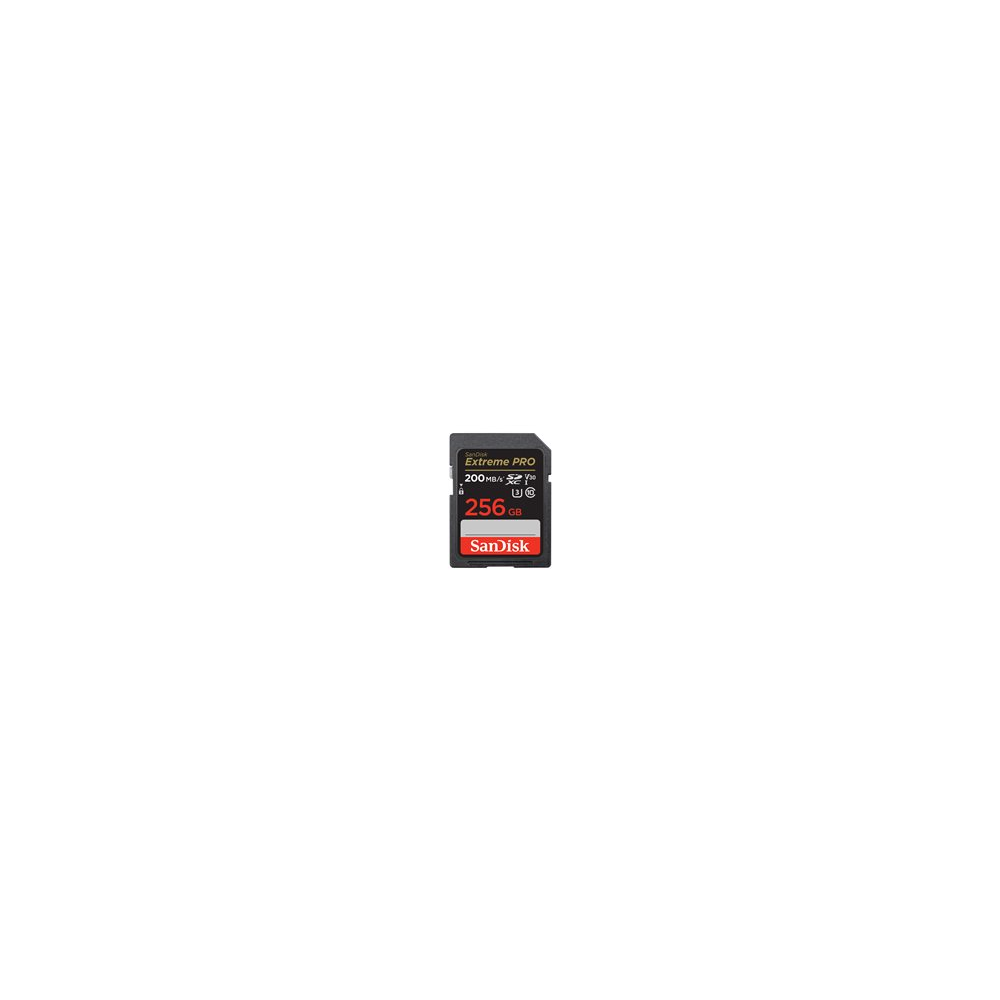 SanDisk Extreme Pro - Flash-minneskort - 256 GB - Video