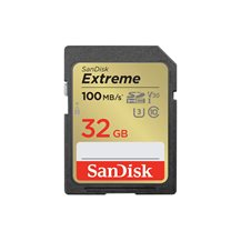 SanDisk Extreme PLUS - Flash-minneskort - 32 GB - UHS-I U3