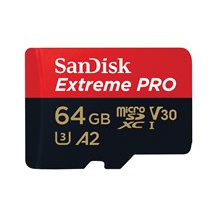 SanDisk Extreme Pro - Flash-minneskort (microSDXC till