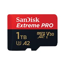 SanDisk Extreme Pro - Flash-minneskort (microSDXC till
