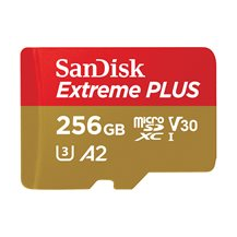 SanDisk Extreme PLUS - Flash-minneskort (microSDXC till