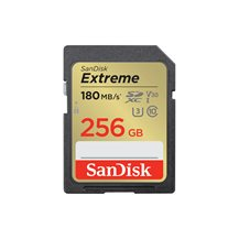 SanDisk Extreme - Flash-minneskort - 256 GB - Video Class