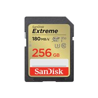SanDisk Extreme - Flash-minneskort - 256 GB - Video Class