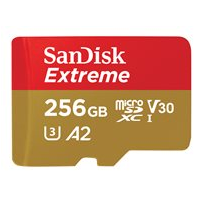 SanDisk Extreme - Flash-minneskort (microSDXC till