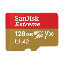 SanDisk Extreme - Flash-minneskort (microSDXC till