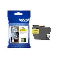 Brother LC422Y - Gul - original - bläckpatron - för Brother