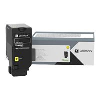 Lexmark - Gul - original - tonerkassett LCCP - för Lexmark