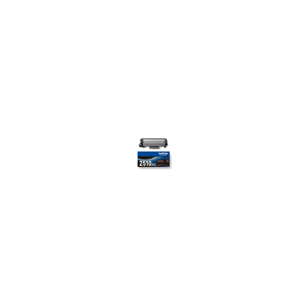 Brother TN2510XXL - Ultra High Yield - svart - original -