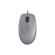Logitech M110 Silent - Mus - höger- och vänsterhänta -