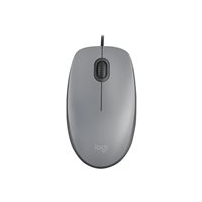 Logitech M110 Silent - Mus - höger- och vänsterhänta -