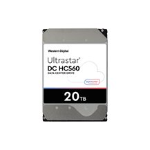 WD Ultrastar DC HC560 - Hårddisk - 20 TB - inbyggd - 3.5" -