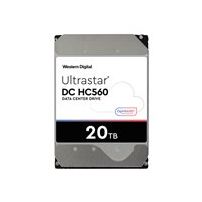 WD Ultrastar DC HC560 - Hårddisk - 20 TB - inbyggd - 3.5" -