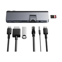 HyperDrive DUO Pro - Dockningsstation - USB-C x 2 - HDMI,