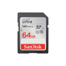 SanDisk Ultra - Flash-minneskort - 64 GB - Class 10 - SDHC
