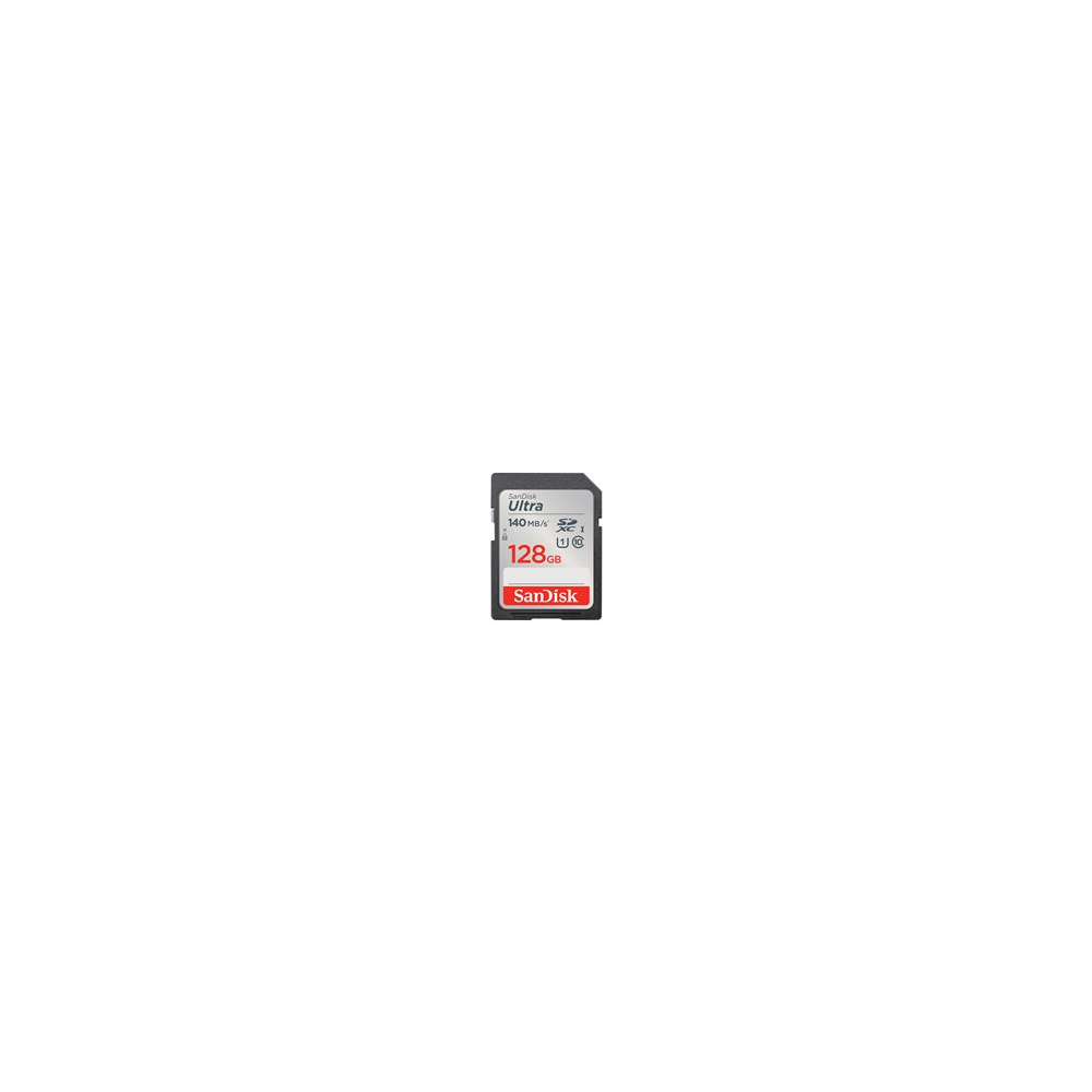 SanDisk Ultra - Flash-minneskort - 128 GB - Class 10 - SDHC
