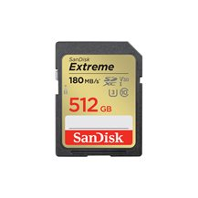 SanDisk Extreme - Flash-minneskort - 512 GB - Video Class