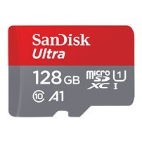 SanDisk Ultra - Flash-minneskort (microSDXC till SD-adapter