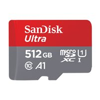 SanDisk Ultra - Flash-minneskort (microSDXC till SD-adapter