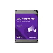 WD Purple Pro WD221PURP - Hårddisk - 22 TB - övervakning,