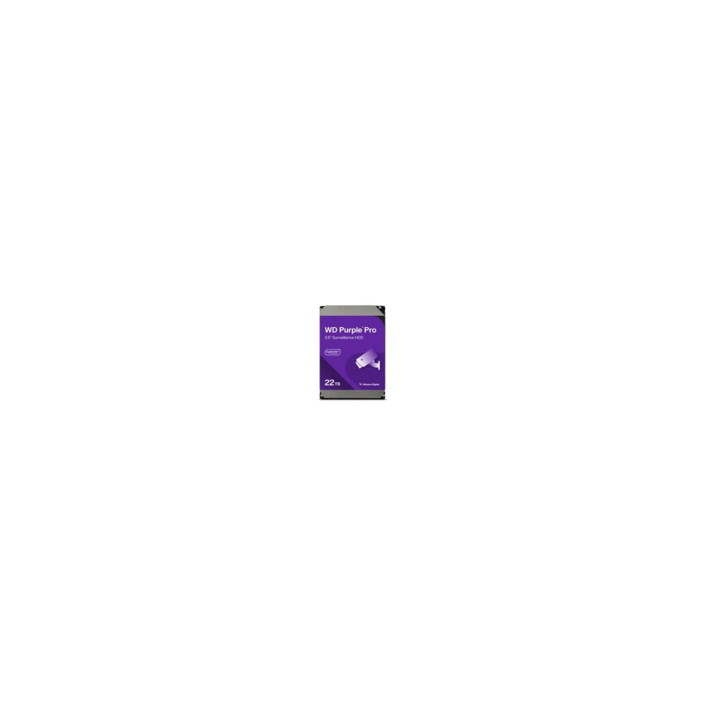 WD Purple Pro WD221PURP - Hårddisk - 22 TB - övervakning,